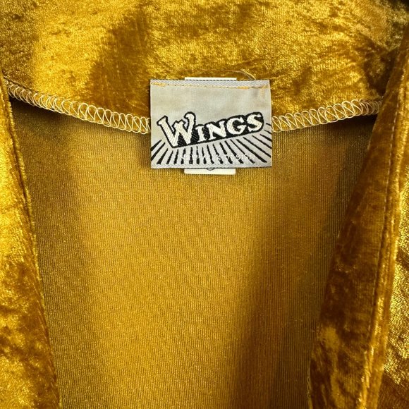 Wings Jackets & Coats Vintage Velvet Crop Jacket Bolero Lace